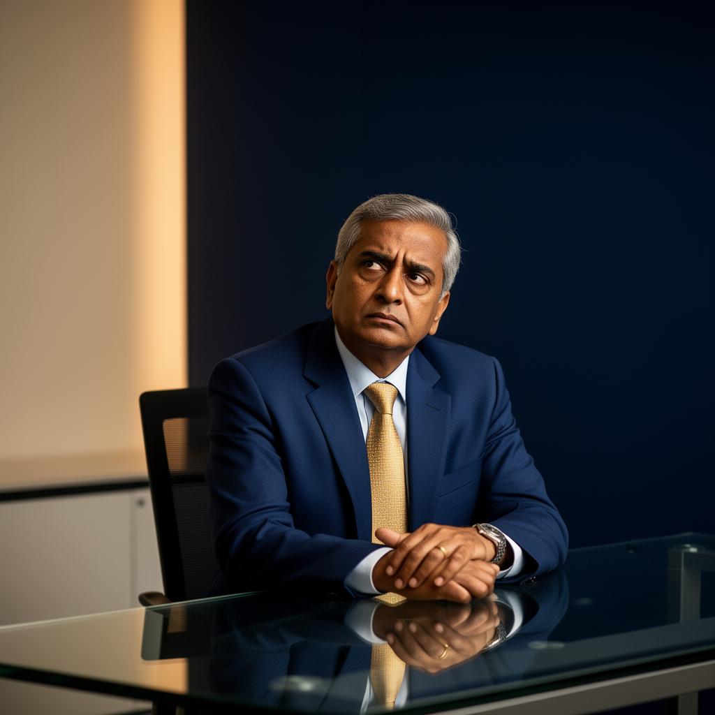 Senior IT leader under sustained pressure — the face of quiet burnout in high-performing teams